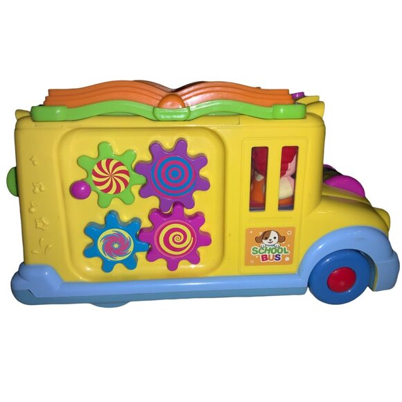 HuiLe Interactive Bump and Go Learning School Bus #796 - Picture 3 of 12